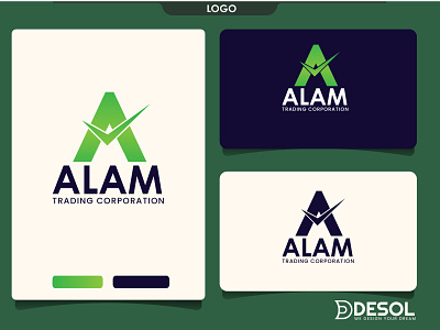 Logo design project alam group logo best logo business logo design desol desol logo logo logo design logodesign minimalist modern logo top logo trading logo