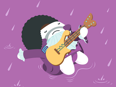 Casumo Dribbble Prince 800x600 casumo genius illustration prince purple rain