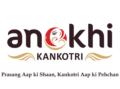 ANOKHI KANKOTRI brand design branding color creative design designer logo photography photoshop typography website wordpress wordpress design