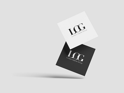 LCG blackletter branding logo logodesign logos logotype mockup white background