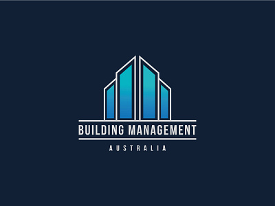 BULDING MANAGEMENT AUSTRALIA branding design graphic graphic design icon illustration logo minimalist typography ui ux vector