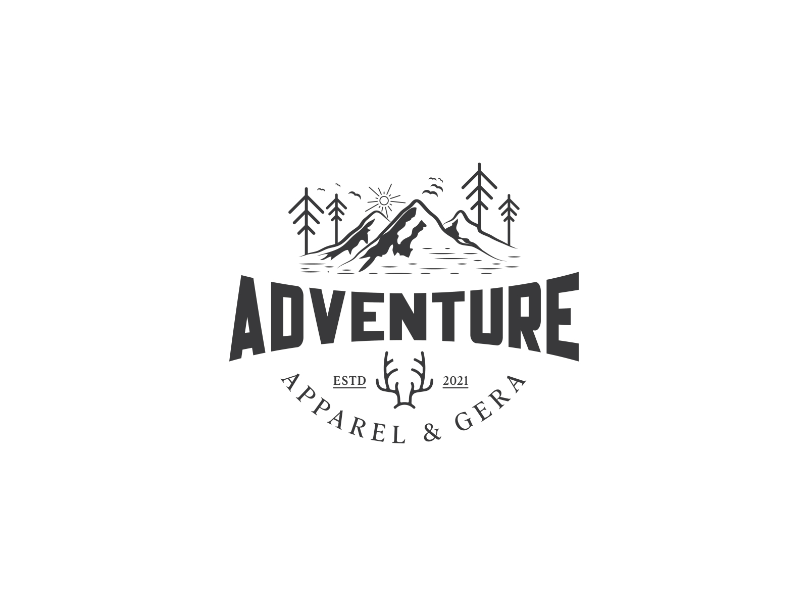 ADVENTURE VINTAGE LOGO by MILAD HOSSEN on Dribbble