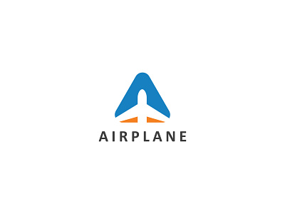 AIRPLANE LOGO branding design graphic design illustration logo logos mascot minimalist typography vintage