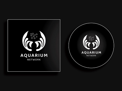 AQUARIUM LOGO aquariam branding companylogo customlogo design graphic design illustration logo logoroom mascot minimalist typography unique vinatge