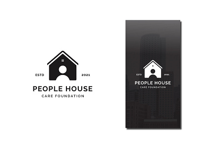 People House Logo Design best branding design graphic design icon illustration logo minimalist trend typography ui unque ux vector