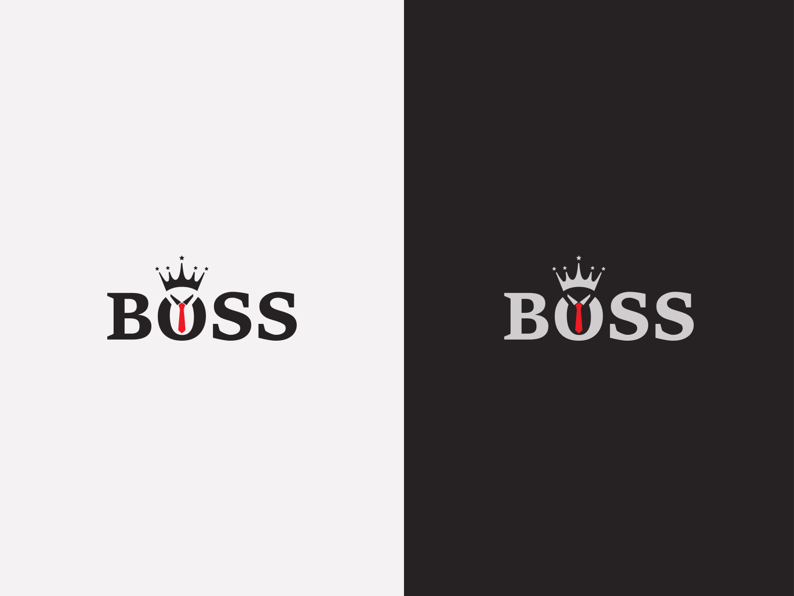 Design Logo Boss Man Vector Illustration Stock Vector (Royalty Free)  712260877 | Shutterstock