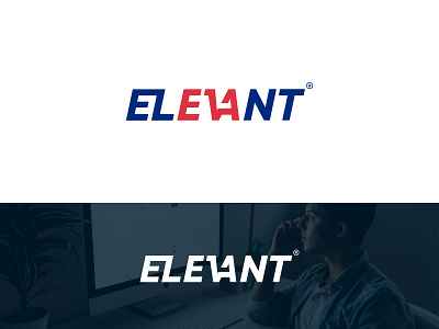 ELEVANT LOGO DESIGN 2022 3d animation best branding design graphic design icon illustration logo mascot minimalist motion graphics trendy typography ui unique ux vector vintgae