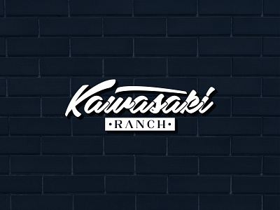 Kawasaki Ranch Logo Design 2022 3d animation best branding design graphic design illustration logo logos motion graphics new restaruant trendy ui