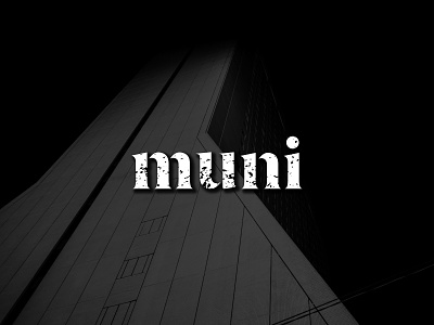 Muni Logo Design 2022 behanse best branding design dribble graphic design icon illustration logo mascot minimalist muni new typography vector