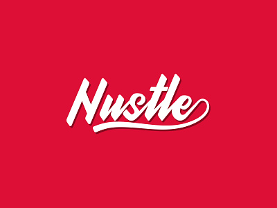 Hustle Logo Design branding calligraphy design graphic design hand drawn logo icon illustration logo new script typography ui ux vector
