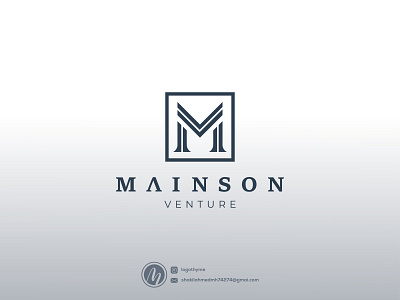 MAINSON - M+V LETTER LOGO