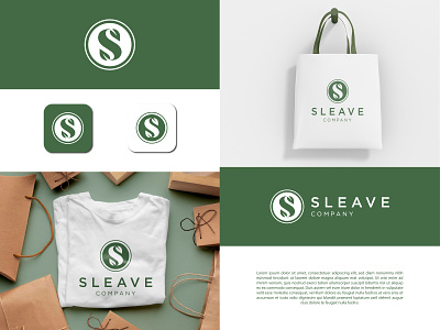 Sleave Logo design brand branding creative design dribble graphic design illustration logo logos mascot minimalist sleave typography usa vintgae