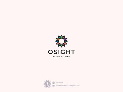 O MARK MARKETING lOGO abcdefghij brand brand logo branding creative logo design ecommrce graphic design klmnopqrstuvwxyz logo logo design marketing minimal modern logo trendy logo