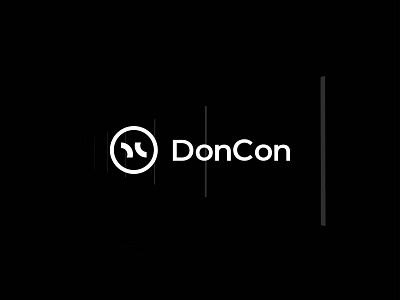 DonCon Branding abcdefghijkl animation app logo brand branding dc design doncon ecommrce graphic design illustration letter mark logo logotype symbol wordmark