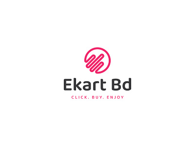 Ekart Bd Shopping Logo bd brand brand logo branding design dribbble ecommrec graphic design icon logo logo design logo mark logos minimalist shopping symbol tech typography