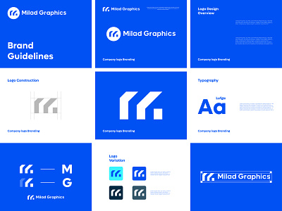 Brand Guidelines 2023 2023 brand branding creative design graphic design guidelines logo logos minimal personal symbol web