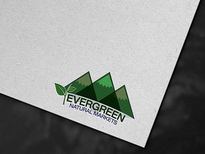 Evergreen Logo ai branding design graphic design illustration logo logo design logodesign photo editing photoshop typography vector