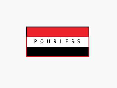 Pourless Clothing Brand Logo branding design graphic design illustration logo photo editing photoshop ui ux vector