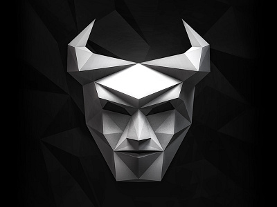 Halloween cinema4d face halloween low lowpoly mask poly scary