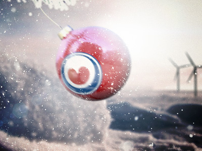 Christmas aftereffects ball bounce christmas cinema4d graphics ident logo motion xmas