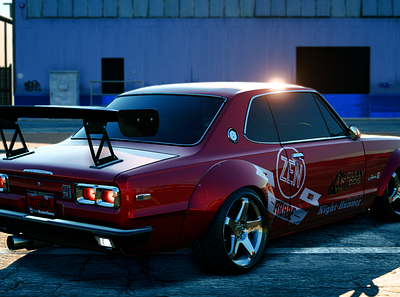 1971 Nissan 2000 GTR on Nismo Rota P45Rs car car photography design need for speed need for speed: payback nfs payback photo mode photography windows 10