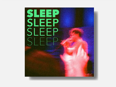 Sleep - Playlist Cover cover graphic design playlist spotify