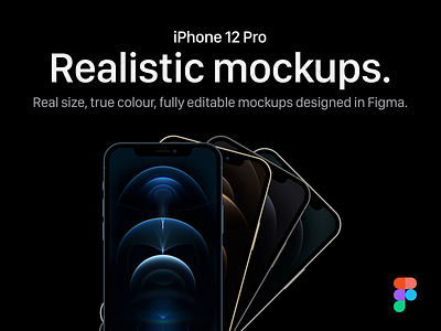 iPhone 12 Pro Mockups for Figma device device mockup figma figma mockup iphone 12 pro iphone 12 pro mockups