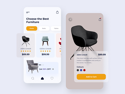 Furniture Store App Ui Designs app furniture app furniture design ui ux