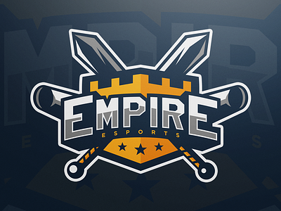 Empire empire empire logo gaming mascot mascot logo mike guleserian mikecdesigns mikecharles sports sports logo