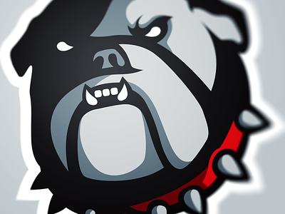 Bulldog bull dog bull dog logo bull dog mascot gaming mascot mascot logo mike guleserian mikecharles mikedesigns sports sports logo