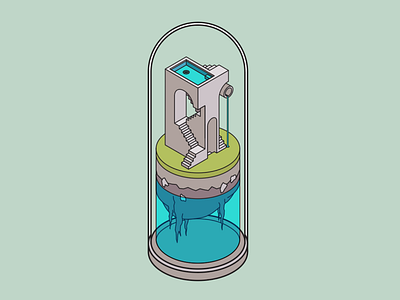 Escher in a Bell Jar