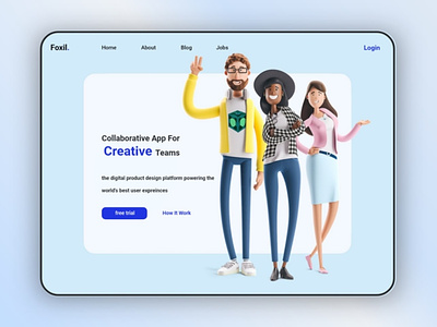 Collaborative app for creative teams