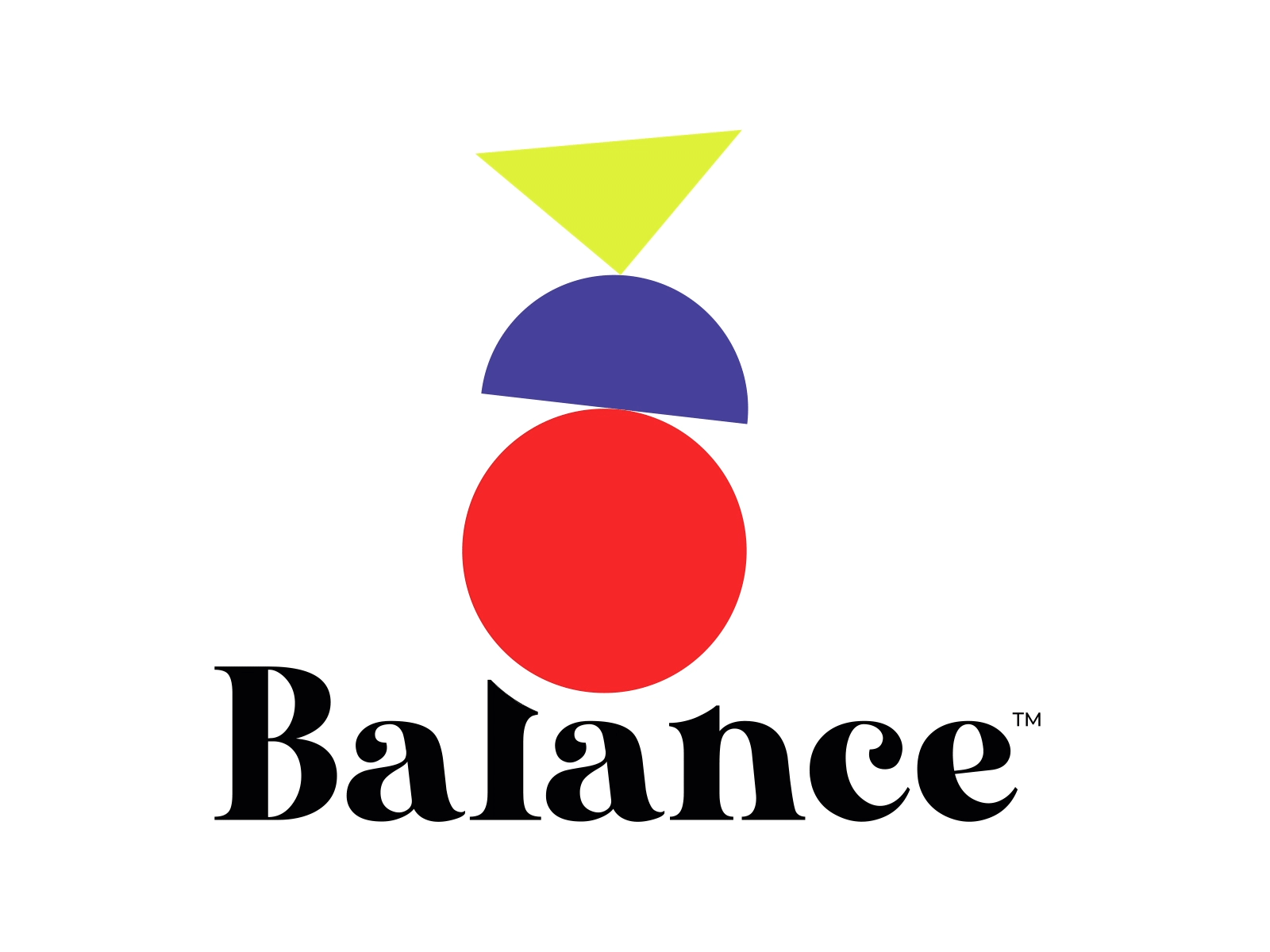 Trying to find some... balance branding design geometic illustration logo minimal vector