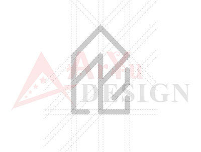 ARYU PREMIERE adobe illustrator branding design flat illustration illustrator logo logo design minimal real estate logo