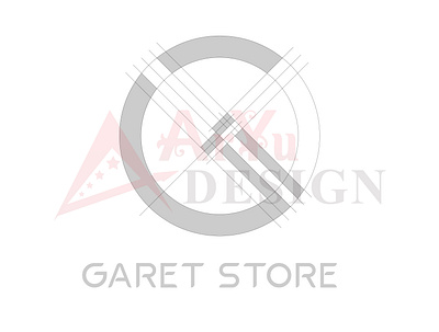 Garet Store adobe illustrator branding design flat illustration illustrator logo logo design minimal modern