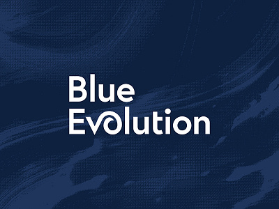 Blue Evolution - Logo - Concept 1 food logo ocean packaging pasta seaweed