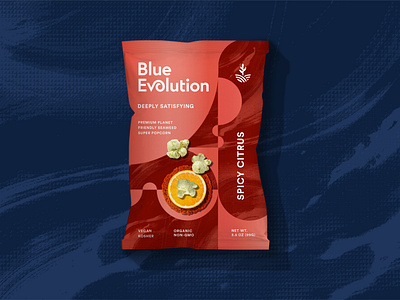 Blue Evolution - Popcorn Packaging - Concept 1