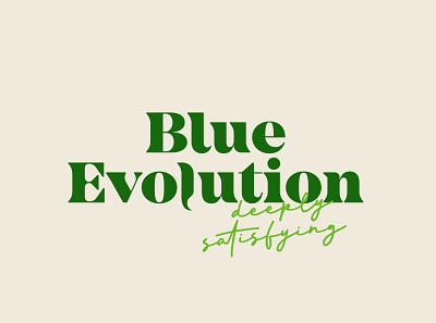 Blue Evolution - Logo - Concept 2 flame logo ocean pasta popcorn seaweed