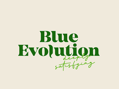 Blue Evolution - Logo - Concept 2