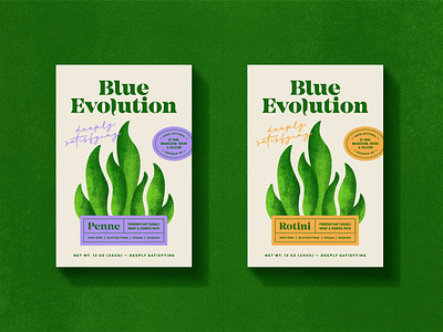 Blue Evolution - Pasta Packaging - Concept 2