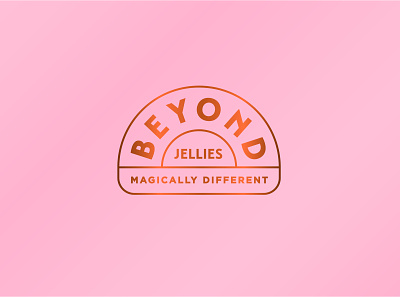 Beyond Jellies - Logo candy fantasty gummies jellies logo packaging wonder