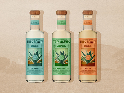 Tres Agaves - Packaging