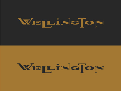 Wellington Custom Typography