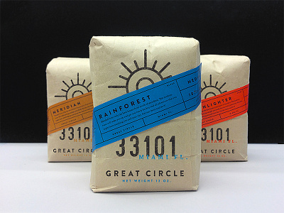 Coffee Packaging Comp. coffee mockup monoline packaging