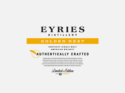 Eyries Distillery Label