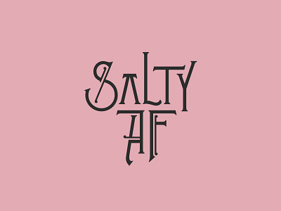 Salty AF customized ocean salty stanwood
