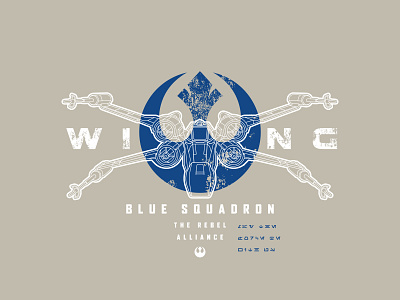 Rogue One - Blue Squadron Graphic
