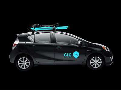GIG Car Share - Car Application car share drop pin g go location travel