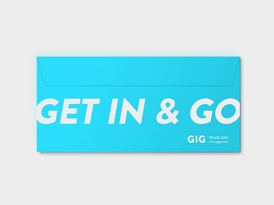 GIG Car Share - Envelope