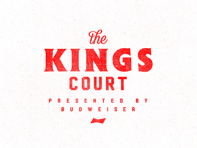 Budweiser - The Kings Court Primary Mark